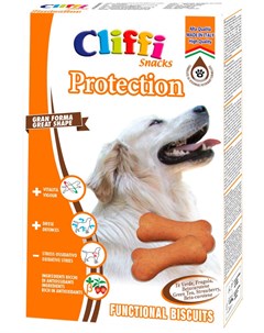 Лакомство Protection Анти Стресс для взрослых собак крупных пород бисквиты 350 гр 1 шт Cliffi