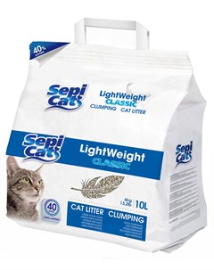 Sepi Cat Lightweight Classic наполнитель комкующийся для туалета кошек Облегченный 6 кг Sepiolsa