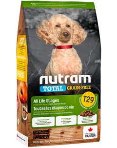 Total Grain Free T29 Dog Small Breed Lamb Lentils беззерновой для собак и щенков маленьких пород с я Nutram