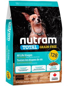 Total Grain Free T28 Dog Small Breed Salmon Trout беззерновой для собак и щенков маленьких пород с л Nutram