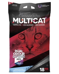 Multicat наполнитель комкующийся для туалета кошек с ароматом альпийской свежести 18 кг Canada litter