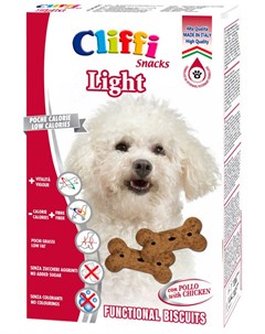 Лакомство Light Контроль веса диетическое для взрослых собак маленьких пород 300 гр 1 шт Cliffi