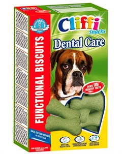 Лакомство Dental care Здоровые зубы для взрослых собак крупных пород бисквиты 350 гр 1 шт Cliffi