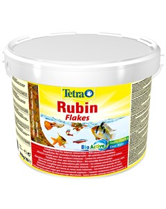 Rubin Flakes корм хлопья для рыб для усиления окраски 10 л Tetra