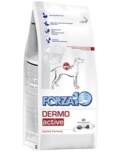 Dog Dermo Active для взрослых собак всех пород при заболеваниях кожи 10 кг Forza10