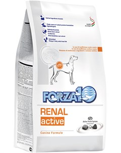Dog Renal Active для взрослых собак всех пород при хронической почечной недостаточности 4 кг Forza10
