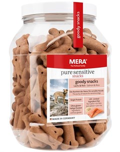 Лакомство Pure Sensitive Goody Snacs Lachs Reiseis для собак с чувствительным пищеварением снеки с л Mera
