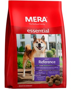 Essential Dog Adult Reference для взрослых собак всех пород с нормальным уровнем активности с птицей Mera