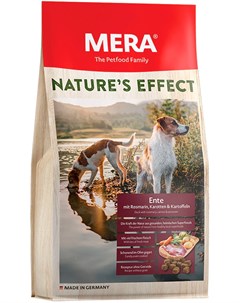 Nature s Effect Dog Adult Ente Mit Rosmarin Karotten Kartoffeln беззерновой для взрослых собак всех  Mera