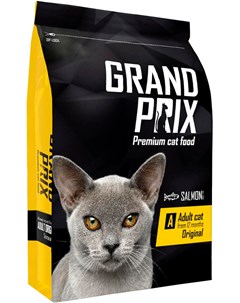 Adult Cat Original для взрослых кошек с лососем 1 5 кг Grand prix