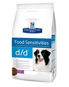 Hill s Prescription Diet D d Duck Rice для взрослых собак при пищевых аллергиях с уткой и рисом 2 кг Hill`s