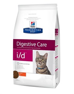 Hill s Prescription Diet I d для взрослых кошек при заболеваниях желудочно кишечного тракта 0 4 кг Hill`s