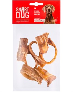 Лакомство для собак трахея говяжья нарезка 50 гр 1 шт Smart dog