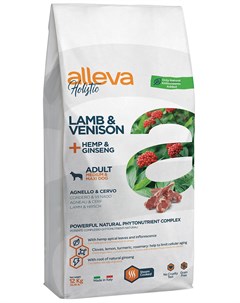 Holistic Adult Dog Medium maxi Lamb Venison беззерновой для взрослых собак средних и крупных пород с Alleva