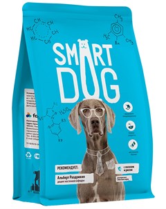Для взрослых собак всех пород с лососем и рисом 12 12 кг Smart dog