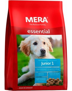 Essential Junior 1 для щенков всех пород с птицей 12 5 кг Mera