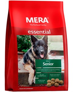 Essential Dog Senior для пожилых собак всех пород с птицей 1 кг Mera