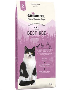 Classic Nature Line Cat Senior Best Age для пожилых кошек с птицей 1 5 кг Chicopee