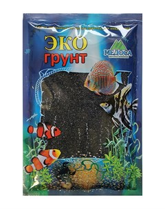 Грунт для аквариума Черный кристалл 1 3 мм 3 5 кг Экогрунт