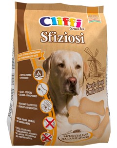 Лакомство Sfiziosi для взрослых собак всех пород бисквиты с кальцием 850 гр 1 шт Cliffi