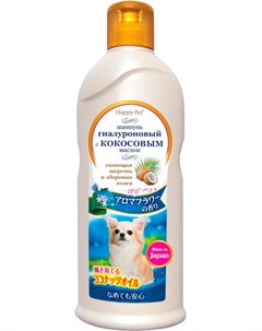 Шампунь для собак Premium Pet Japan с кокосовым маслом и гиалуроном для сияющей шерсти с букетным ар Japan premium pet