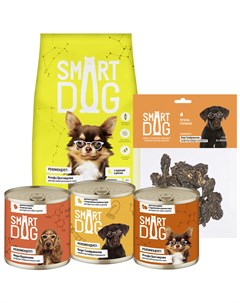 Smart Box Рацион из птицы для умных собак всех пород 1 5 кг Smart dog