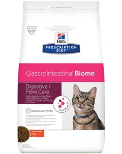 Prescription Diet Gastrointestinal Biome для взрослых кошек при заболеваниях желудочно кишечного тра Hill`s