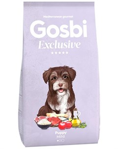 Exclusive Puppy Mini для щенков маленьких пород с курицей 2 кг Gosbi