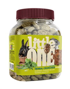 Snack Herbal Crunchies лакомство для грызунов Травяные подушечки 90 гр Little one