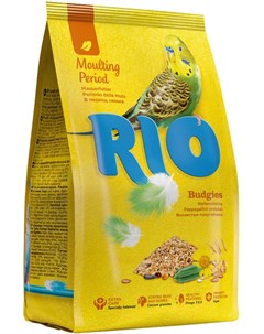Budgies корм для волнистых попугаев в период линьки 500 гр Rio