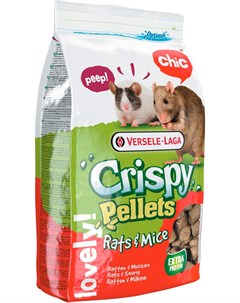 Crispy Pellets Rats Mice корм для крыс и мышей гранулированный 1 кг Versele-laga