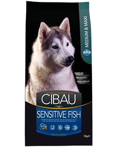 Sensitive Fish Medium maxi для взрослых собак средних и крупных пород при аллергии с рыбой 2 5 кг Cibau