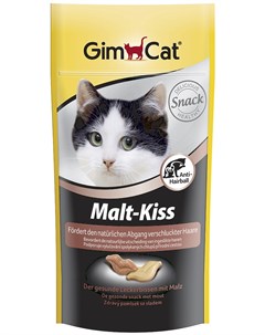 Лакомство Malt kiss витаминизированное для кошек для вывода шерсти 450 гр 1 шт Gimcat