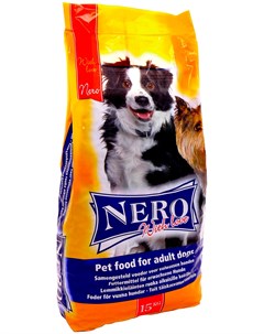 Dog Adult Nero Croc Economy With Love для взрослых собак всех пород Мясной коктейль 15 кг Nero gold