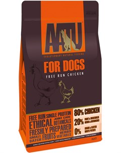 Dog Chicken беззерновой для взрослых собак с курицей 5 кг Aatu