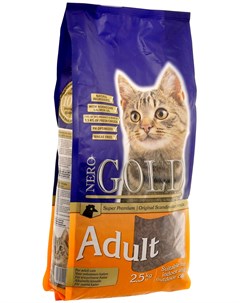 Cat Adult Chicken для взрослых кошек с курицей 0 8 кг Nero gold