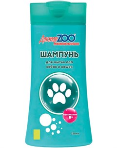 Шампунь для мытья лап собак и кошек с провитамином B5 250 мл 1 шт Доктор zoo