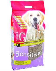Dog Adult Sensitive Turkey для взрослых собак всех пород при аллергии с индейкой и рисом 12 12 кг Nero gold