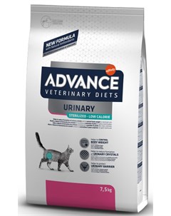 Сухой корм Avet Cat St Urinary Low Cal при мочекаменной болезни с пониженным содержанием калорий дие Advance