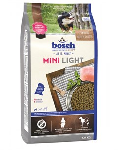 Сухой корм для собак Mini Light 1 кг Bosch