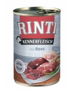 Влажный корм для собак Kennerfleisch с кониной 0 4 кг Rinti