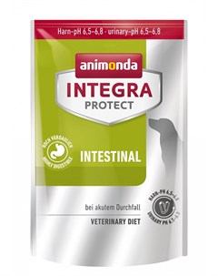 Сухой корм Integra Protect Intestinal при нарушениях пищеварения диета для собак 4 кг Animonda