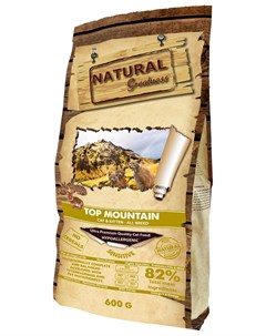 Сухой корм для кошек Top Mountain Recipe 0 6 кг Natural greatness