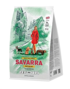 Сухой корм для собак Adult Small Breed 1 кг Savarra