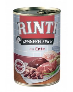 Влажный корм для собак Kennerfleisch с уткой 0 4 кг Rinti