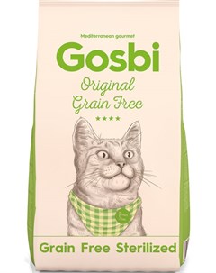 Сухой корм для кошек Original Grain Free Sterilized 7 кг Gosbi