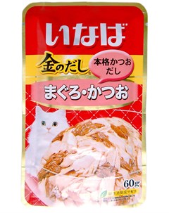 Влажный корм для кошек Inaba Киннодаси микс тунцов в желе 0 06 кг Premium pet