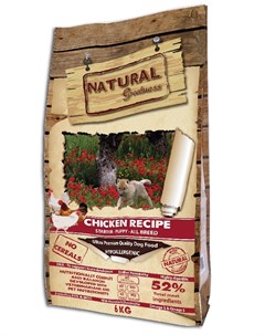 Сухой корм для щенков Chicken Recipe Starter Puppy Junior 6 кг Natural greatness