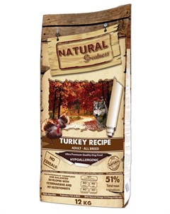 Сухой корм для собак Turkey Recipe 2 кг Natural greatness