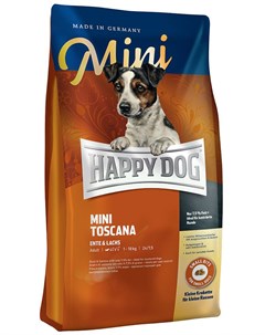 Сухой корм для собак Mini Toscana 4 кг Happy dog
